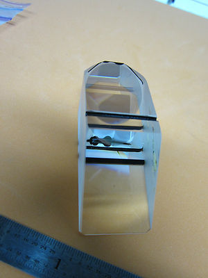 OPTISCHES MIKROSKOP TEIL PRISMA NIKON JAPAN AS IS OPTICS BIN#C3-27