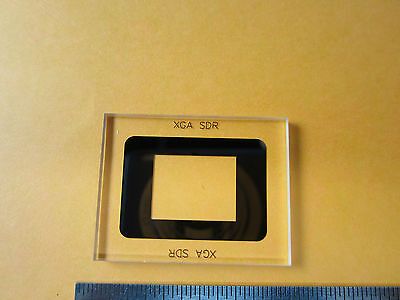 OPTISCHES FENSTER XGA SDR GLAS LASEROPTIK #6V-41