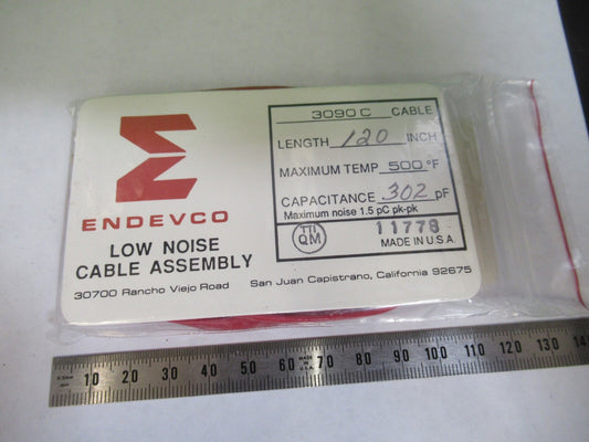 PCB ENDEVCO  3090C LOW NOISE CABLE for ACCELEROMETER PIEZOELECTRIC Z1-FT-97