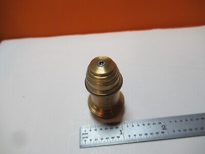 ANTIKES MESSING-OBJEKTIV LEITZ „7“-OPTIK-MIKROSKOP-TEIL WIE ABGEBILDET &amp;16-B-70