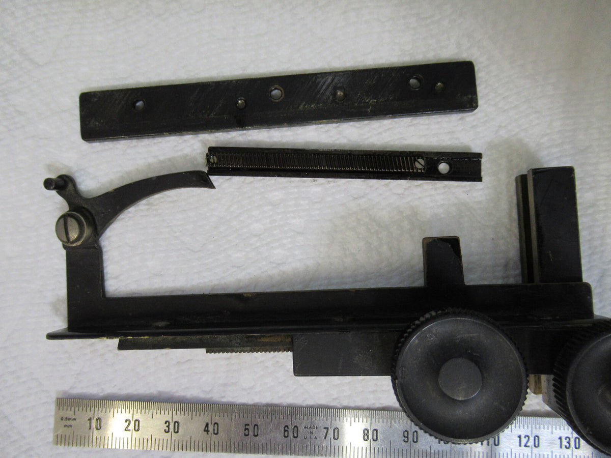 For parts BAUSCH LOMB  XY STAGE CLIPS MICROSCOPE PART AS PICTURED S1-B-98