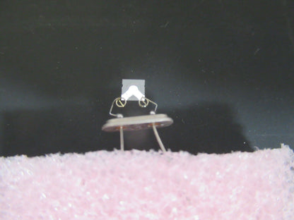 COLLECTABLE INVERTED MESA HFF QUARTZ CRYSTAL UNKNOWN FREQUENCY AS PIC #FT-1-A-82