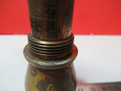 ANTIQUE BRASS VIEWER VERY OLD SCOPE MICROSCOPE PART AS PICTURED S3-B-04
