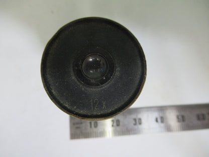 ANTIQUE SEIBERT OCULAR EYEPIECE 12X MICROSCOPE PART AS PICTURED &Z9-A-168