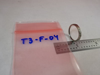 OPTICAL COATED RING MOUNTED LENS FILTER OPTICS AS IS B#T3-F-04