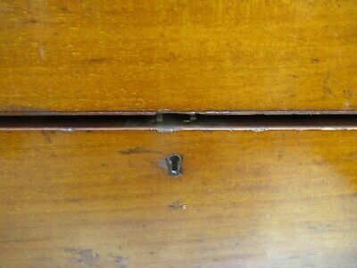 ANTIQUE HENRY CROUCH LONDON EMPTY WOOD BOX 1900"s MICROSCOPE AS PICTURED &TB-5-b