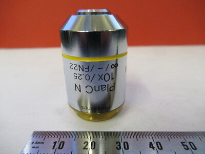 OLYMPUS OBJECTIVE INFINITY LENS 10X OPTICS MICROSCOPE PART AS PICTURED &F5-FT-79