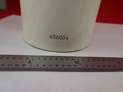 MICROSCOPE PART ZEISS 456004 HUGE TUBE COLLIMATOR LENS OPTICS AS IS #AM-28