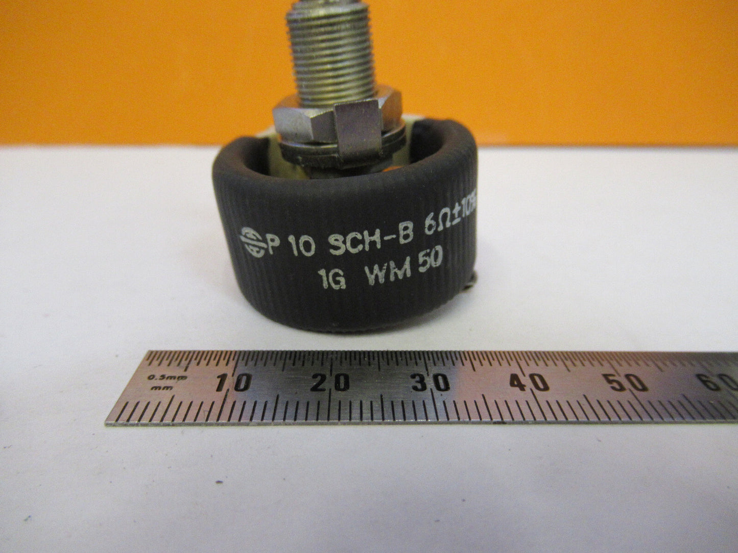LEITZ GERMANY RHEOSTAT POTENTIOMETER MICROSCOPE PART AS PICTURED Y4-A-111