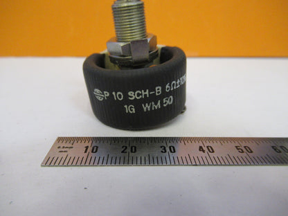 LEITZ GERMANY RHEOSTAT POTENTIOMETER MICROSCOPE PART AS PICTURED Y4-A-111