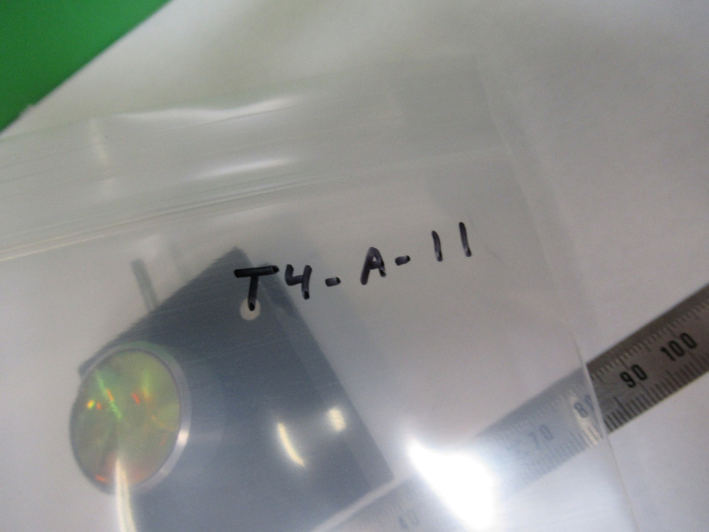 OPTICAL LENS ZINC SELENIDE ZnSe INFRARED LASER OPTICS AS PICTURED T4-A-11