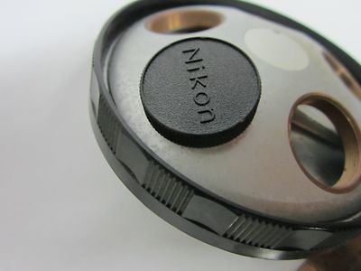 MIKROSKOP NIKON JAPAN NOSEPIECE TURRET OHNE OPTIK BIN#F3-44