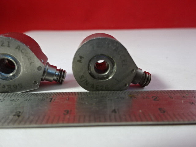LOT 2 EA  MEGGITT ENDEVCO 7221 VIBRATION ACCELEROMETER SENSOR AS IS #94-22