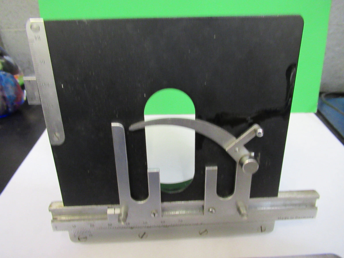 BECK KASSEL CBS GERMANY XY STAGE TABLE MICROSCOPE PART AS PICTURED G8-A-02