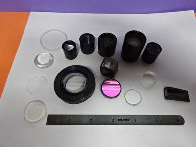 Lot Optics Lenses Filters Coated Lens Optical Set Optics