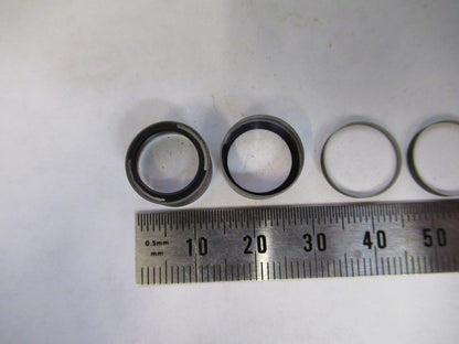 LOT MINI LENSES ZEISS GERMANY MICROSCOPE PART AS PICTURED X4-A-13