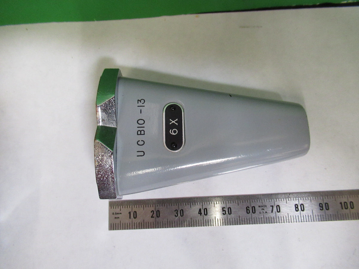 AO AMERICAN OPTICS STEREO OBJECTIVE 6X MICROSCOPE PART AS PICTURED S1-B-81