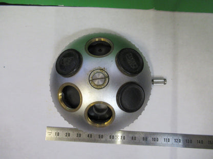 ZEISS GERMANY SEXTUPLE NOSEPIECE  471710 MICROSCOPE PART AS PICTURED T2-A-23