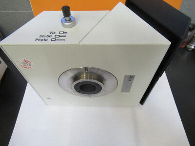 Leica Dmre Germany Binocular Head 551501 Microscope Part