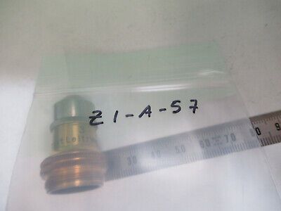 ANTIQUE ERNST LEITZ 10X "3" OBJECTIVE  MICROSCOPE PART AS PICTURED Z1-A-57