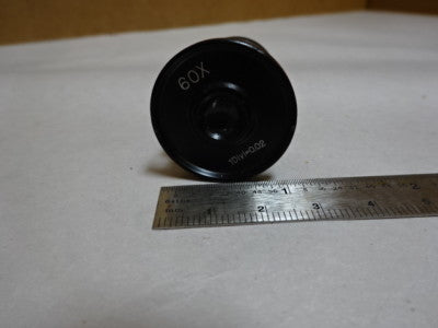 Okular 60x + MIKROMETEROPTIK MIKROSKOPTEIL WIE BESEHEN &amp;Z7-D-10