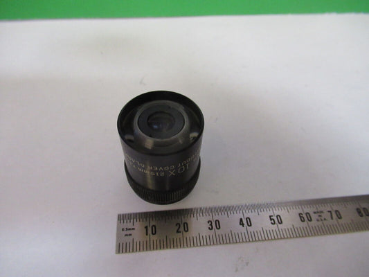BAUSCH LOMB OBJECTIVE 10X /215mm OPTICS MICROSCOPE PART AS PICTURED &W4-A-58