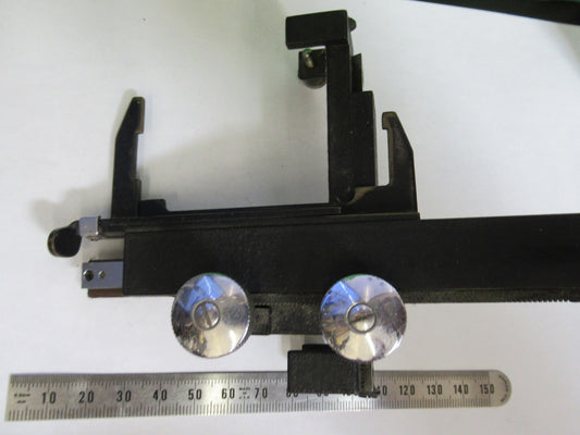 ANTIQUE AO XY SPENCER STAGE CLIPS MICROSCOPE PART AS PICTURED T6-A-24