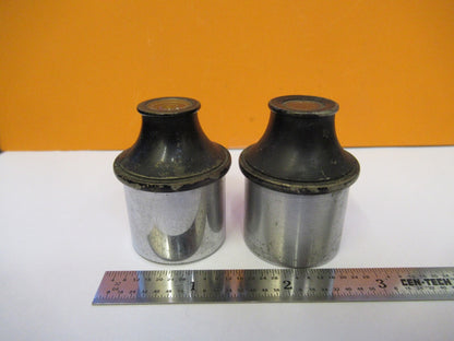 Rare Bausch & Lomb Antique Pair Eyepiece Microscope