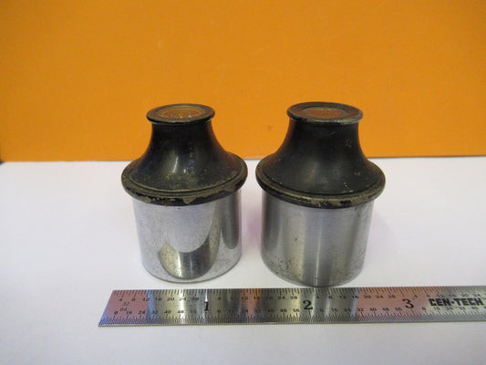 Rare Bausch & Lomb Antique Pair Eyepiece Microscope