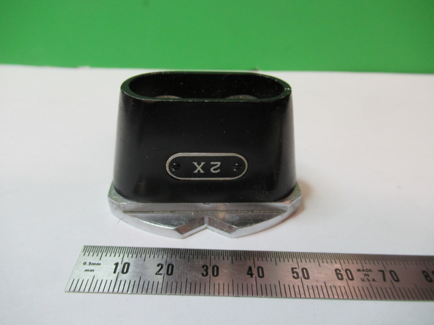 STEREO SPENCER AO OBJECTIVE 2X MICROSCOPE PART AMERICAN OPTICS AS PIC T6-B-01