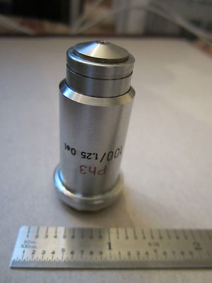 Microscope Part Optics Objective PH3 100X Carl Zeiss AG Germany