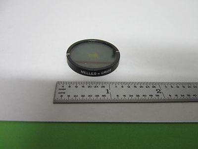 MICROSCOPE PART POLARIZER POL ANALYZER [burnt spot]  OPTICS BIN#P5-32