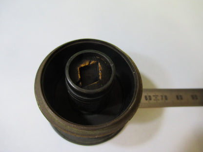 Antique Brass Crouch UK Polarizer Pol Lens Microscope Part