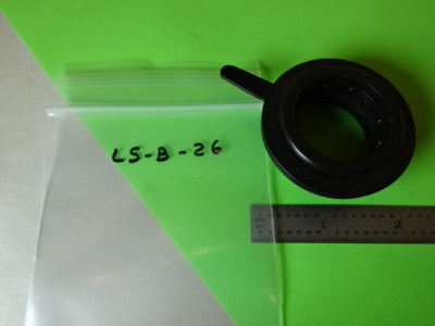 MICROSCOPE PART OPTICAL IRIS DIAPHRAGM OPTICS AS IS #L5-B-26