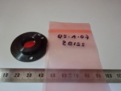 ZEISS GERMANY AXIOTRON FILTER MOUNTED LENS MICROSCOPE PART OPTICS AS IS &Q5-A-07