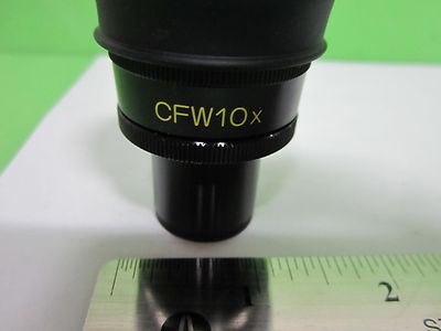 MICROSCOPE PART NIKON JAPAN EYEPIECE CFW10X OPTICS AS IS BIN#65-18