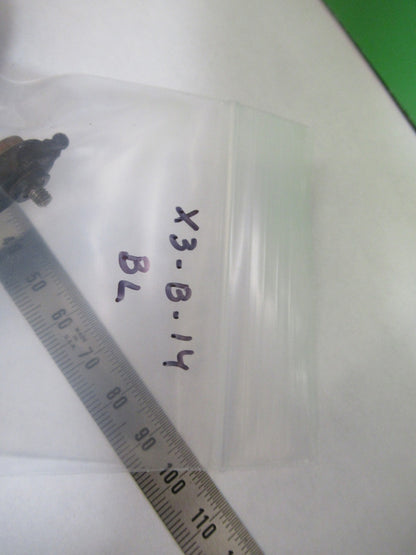 ANTIQUE BRASS MOUNTED MIRROR BAUSCH LOMB MICROSCOPE PART AS PICTURED X3-B-14