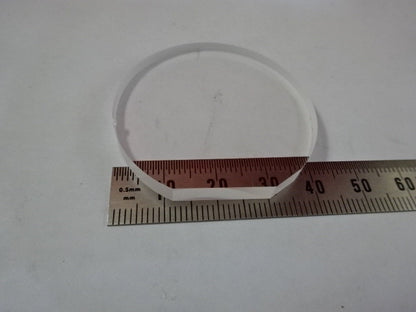 Wafer Very Thick Polished Synthetic Quartz Single Crystal Rare
