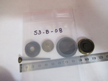 ANTIQUE BRASS LOT VERY OLD SCOPES MICROSCOPE PART AS PICTURED S3-B-08