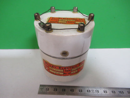 Vintage 1940's Quartz Crystal Bliley Electric Co. BC46H Frequency 100 Kc