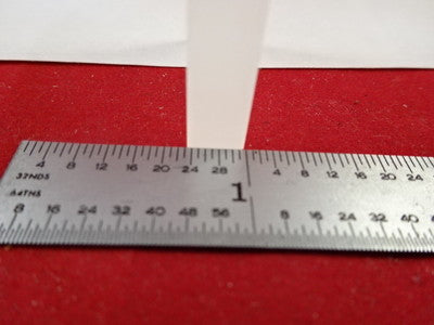 OPTICAL FUSED SILICA GLASS SLAB OPTICS AS IS #M2-B-16