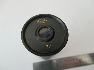 Tiyoda Japan Eyepiece 7X Optics Ocular Lens Microscope Part