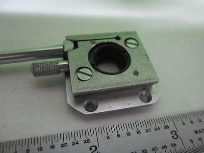 MICROSCOPE PART REICHERT AUSTRIA QUARTER WAVE SLIDE OPTICS AS IS BIN#S2-B-28