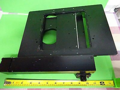 MICROSCOPE PART POLYVAR REICHERT LEICA STAGE GERMANY KINETEK NICE AS IS BIN#60