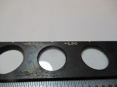 Antique Microscope Part Slide "B" Rare Unknown