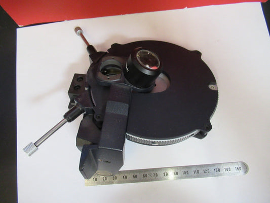 LEICA LEITZ GERMANY DMRB CONDENSER 501012 MICROSCOPE PART AS PICTURED T7-A-89