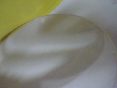 HUGE OPTICAL PLANO CONVEX LENS MIL SPEC LASER OPTICS AS IS BIN#X3-25