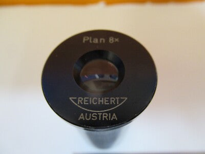 REICHERT AUSTRIA EYEPIECE PLAN 8X OPTICS MICROSCOPE PART AS PICTURED &1E-C-86
