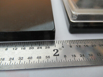 Optical Large Kodak Opaque 2"X2" Glass Plate Optics