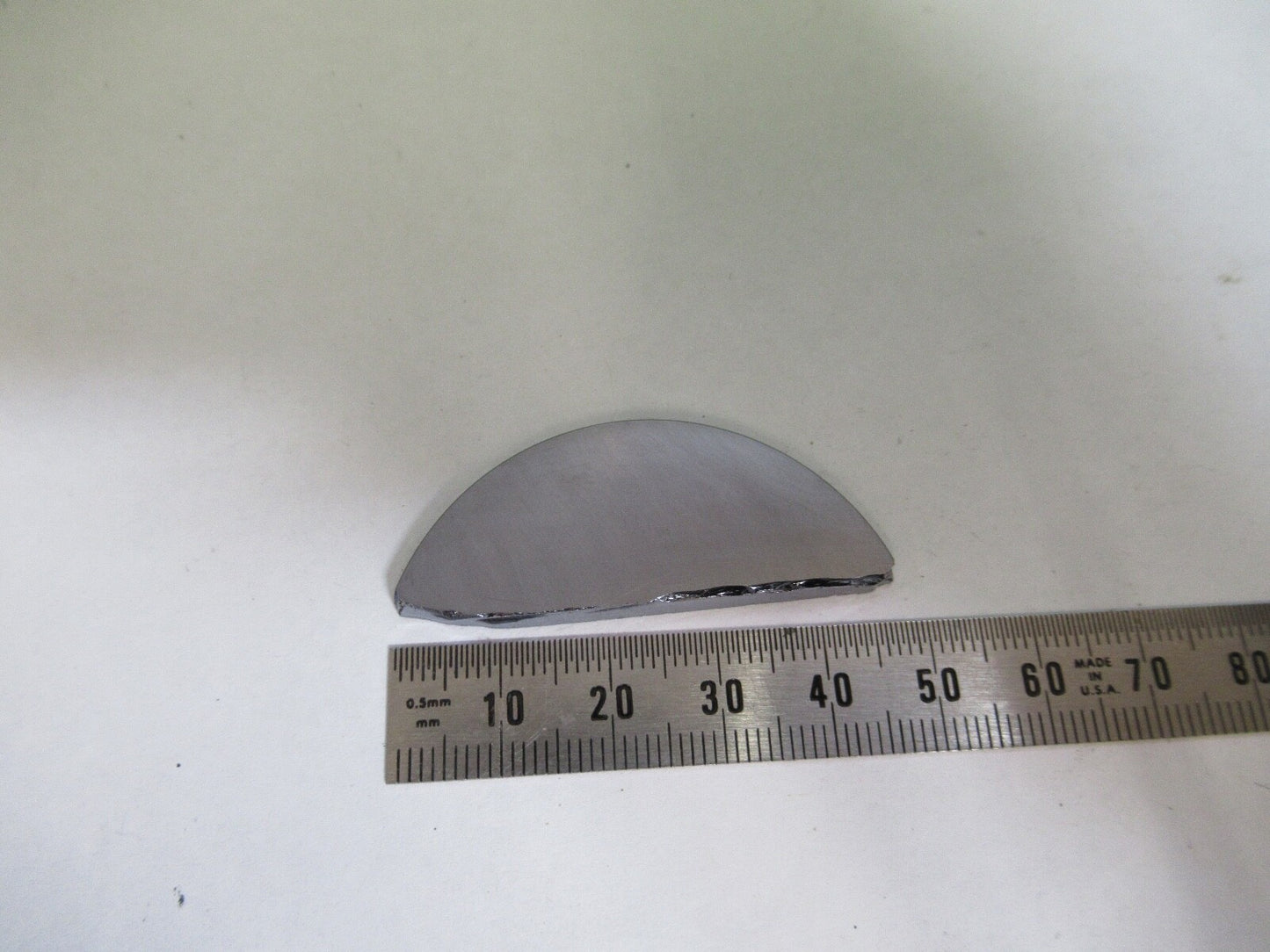 SLAB SILICON ELEMENT SINGLE CRYSTAL THICK WAFER RARE AS PICTURED G3-FT-88
